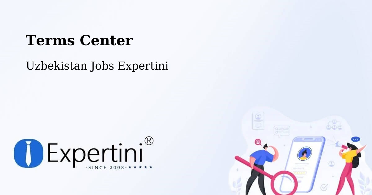 Terms of Service – Salor - Uzbekistan Jobs Expertini